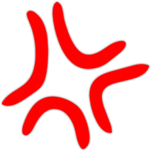 Наклейки на автомобиль "Злость"