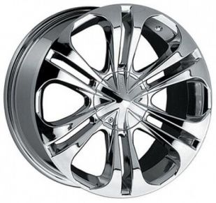 MKW MK-41 8.0 R17 6x139.7 12 106.1 Chrome 