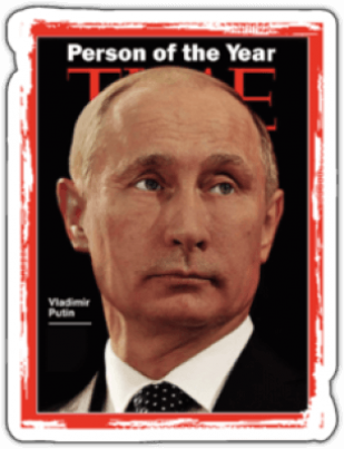 Autocolante "PERSON OF THE YEAR"