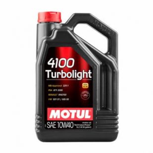 Масло Motul 4100 TurboLight 10w40 5л