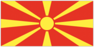 Abtibilduri pentru automobil "Macedonia"