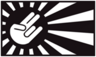 Виниловая наклейка "JDM Rising Sun Shocker"