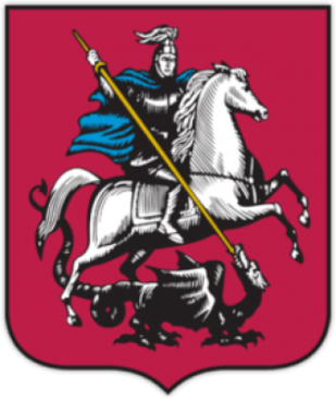 Стикеры на авто "Герб Москвы"