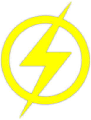 Стикеры на машину "Flash Logo"