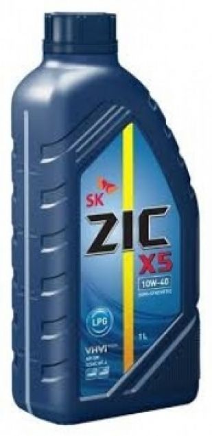 Масло ZIC X5 LPG 10W40 1L