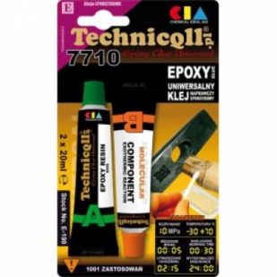 УНИВЕРСАЛЬНЫЙ ЭПОКСИДНЫЙ КЛЕЙ TECHNICQLL E-198 2X20ML