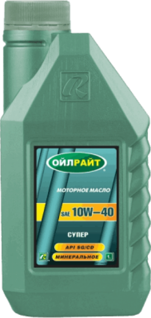 Oilright ulei p/u motoare Super SAE 10W40 1l
