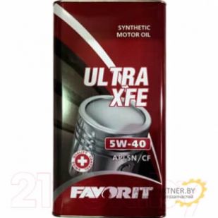 Масло Favorit Ultra XFE 5W40 4л