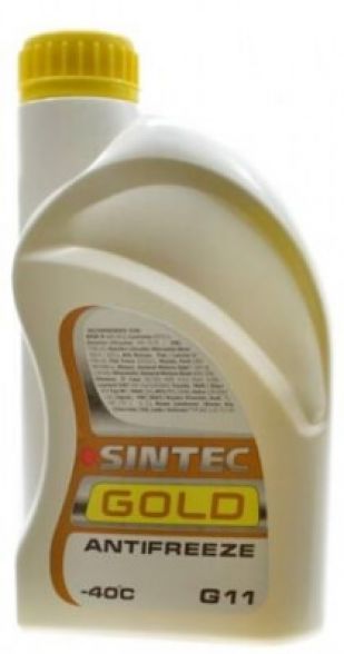 Антифриз Sintec ANTIFREEZE-40 GOLD 1кг.(G-12)