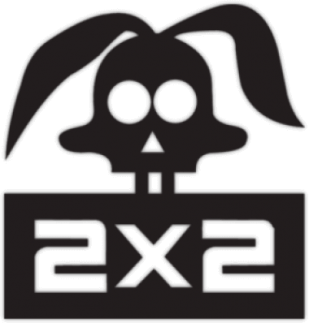 Стикеры на авто "2x2 Заяц"