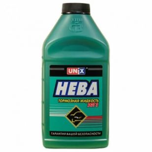Тормозные жидкости ДОТ-3 UNIX НЕВА 455 гр.