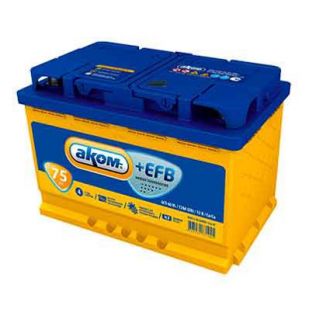 Akom 6 СТ-75 VL EFB Euro P (720 A)