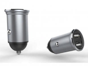 Зарядное устройство HLPCARC2USBMGR/ HELMET Car Charger 2USB 2.4A 