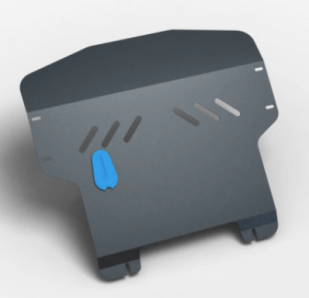 Защита картера - Комплект ЗК и крепеж KIA Picanto (2006-2008) (2мм) 1,0/1,1 бензин МКПП/АКПП