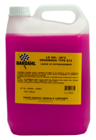 BARDAHL ANTIFREEZE G13 LR VW -30°C 5l