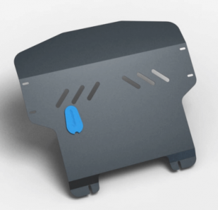 Защита картера - Комплект ЗК и крепеж KIA Picanto (2009-2011) (2мм) 1,0/1,1 бензин МКПП/АКПП