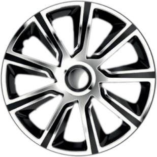 КОЛПАКИ ДЛЯ КОЛЕС 13 VERON CHROME & BLACK