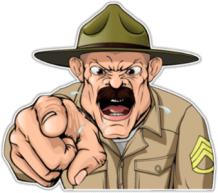 Наклейки на авто "Army Cartoon"