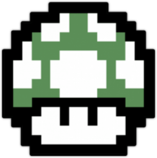 Стикеры на автомобиль "Mario Mushroom 002"