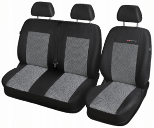 Huse scaune auto 2+1 BUS Ford Transit (alb) 