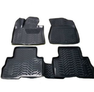 Резиновые коврики AILERON Kia Sorento II 2012-2015 в салон (60848)