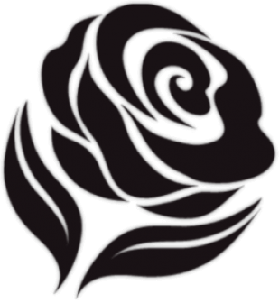 Stickere auto "Trandafir/ Opțiunea 3"