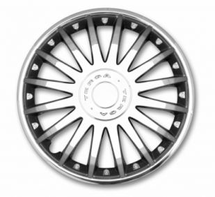 КОЛПАКИ ДЛЯ КОЛЕС 16 TERGA CHROM DARK