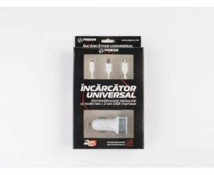 Charger auto ZR-03 для Iphone4,5 Samsung