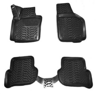 Covorase auto AILERON Skoda Yeti 2009- in salon (61605)