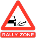 Наклейка на автомобиль "Rally Zone"
