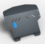 Защита картера - Комплект ЗК и крепеж KIA Picanto (2009-2011) (2мм) 1,0/1,1 бензин МКПП/АКПП