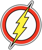 Стикеры на машину "Флэш"