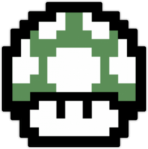 Стикеры на автомобиль "Mario Mushroom 002"