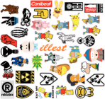 Stickere pentru automobil "stickerBomb 1"