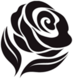 Stickere auto "Trandafir/ Opțiunea 3"