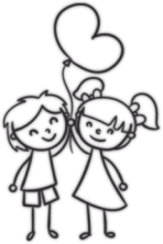 Наклейки на автомобиль "Парочка"